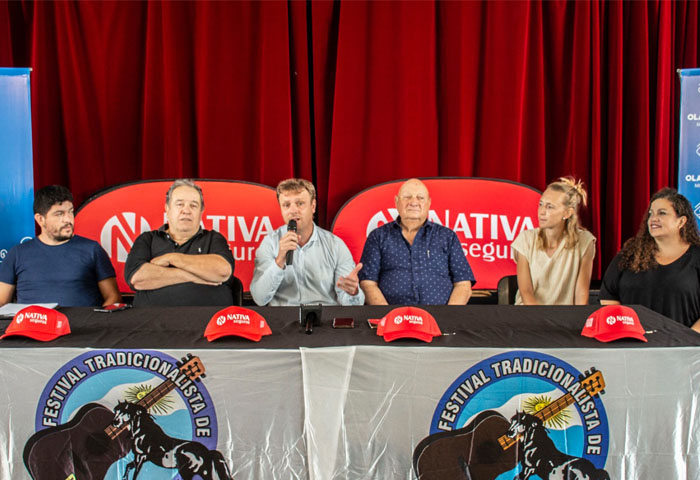Wesner presentó el Festival Nacional de Doma y Folclore